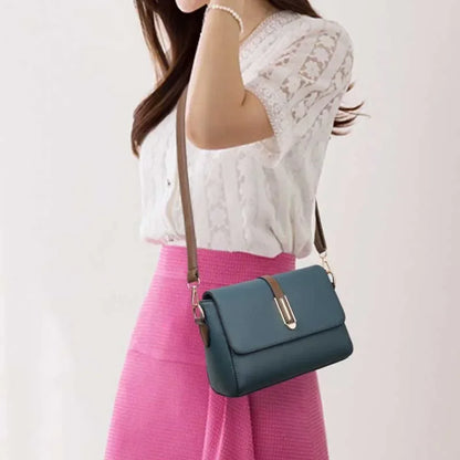 PU Leather Crossbody Bag Women Small Shoulder Handbag
