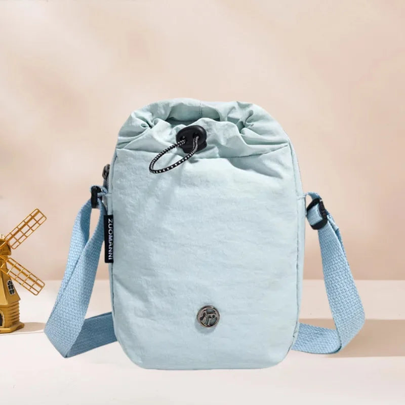 Nylon Crossbody Shoulder Bag Unisex Casual Sports Mini Bag