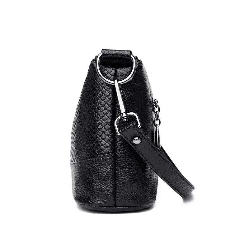 Crocodile Crossbody Bag for Women – Retro PU Leather Shoulder Purse