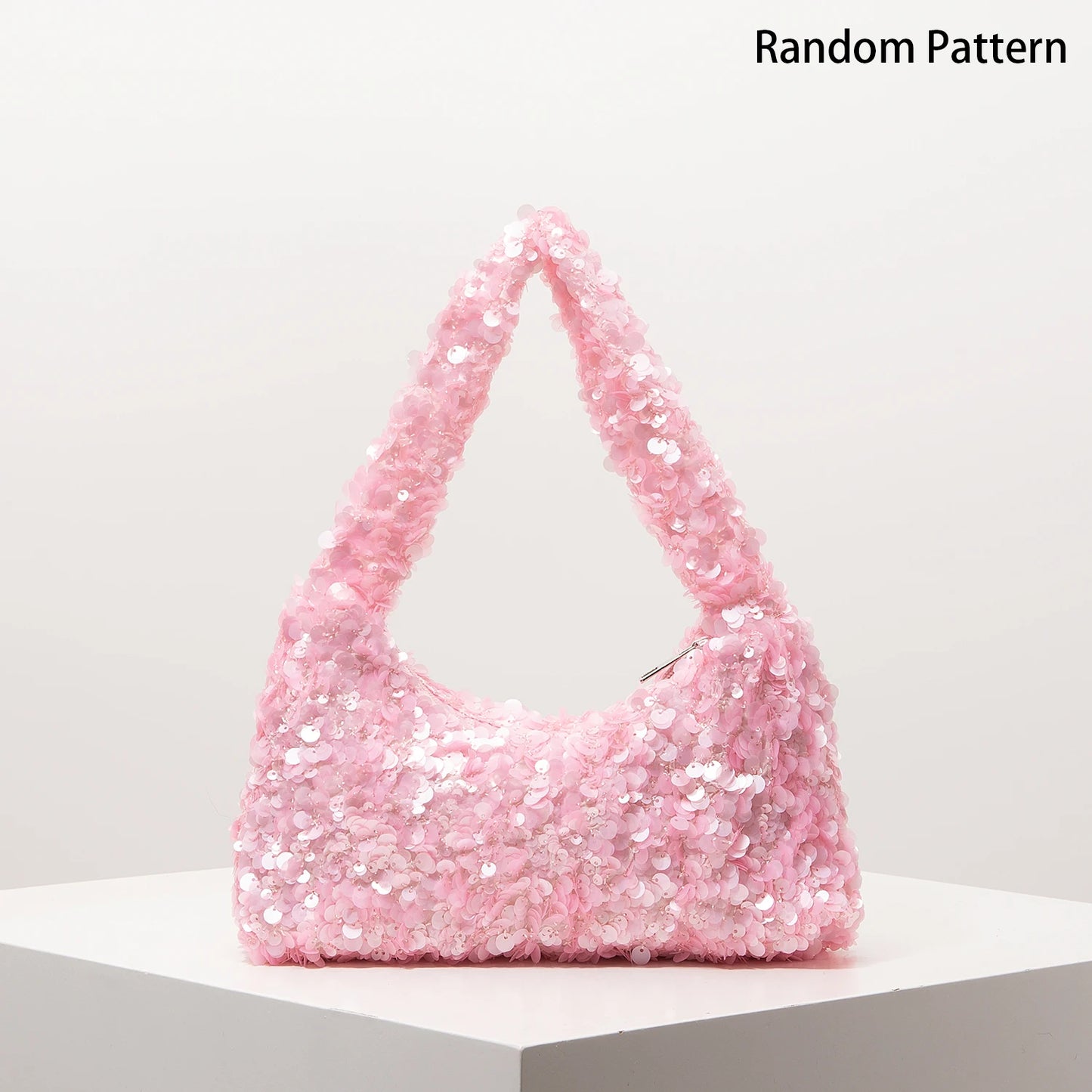 Sequin Shoulder Bag for Women – Glam Party Hobo Bag