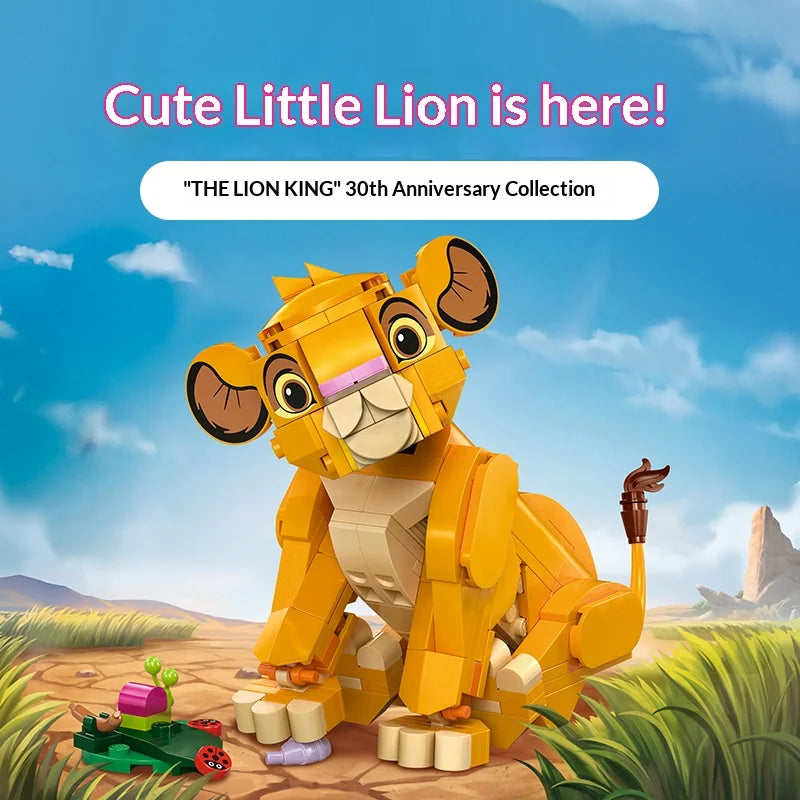 LEGO Disney 43243 Simba the Lion King Building Set for Kids
