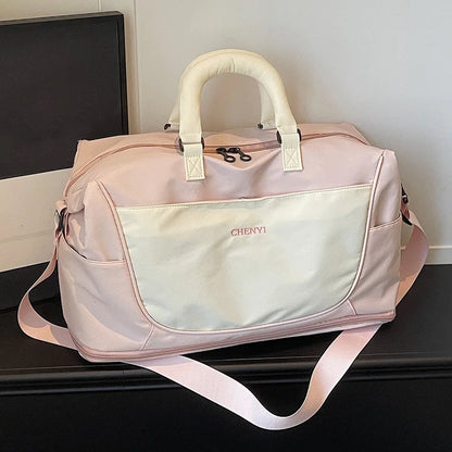 Large Capacity Gym & Travel Duffel Bag with Shoulder Strap