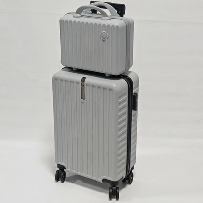 2-Piece Luggage Set – 20" Rolling Suitcase & Mini Carry-On