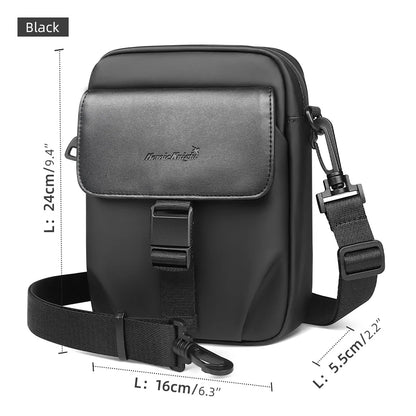 Waterproof Crossbody Bag for Men – Lightweight Shoulder Messenger Bag with Phone Pouch