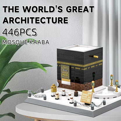 Kaaba Mecca Mosque Building Block Model – 446 Pieces