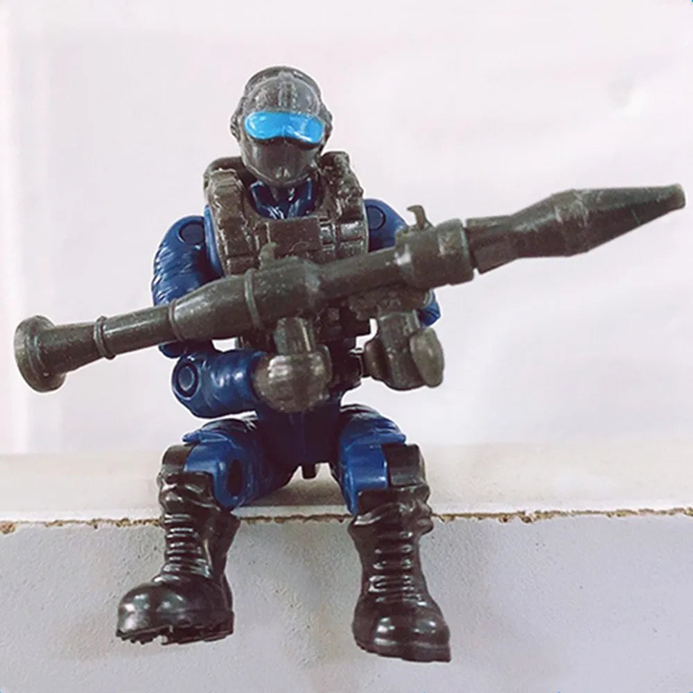 Military SWAT Soldier MOC Building Blocks – Army Figure Toy