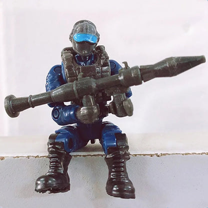 Military SWAT Soldier MOC Building Blocks – Army Figure Toy