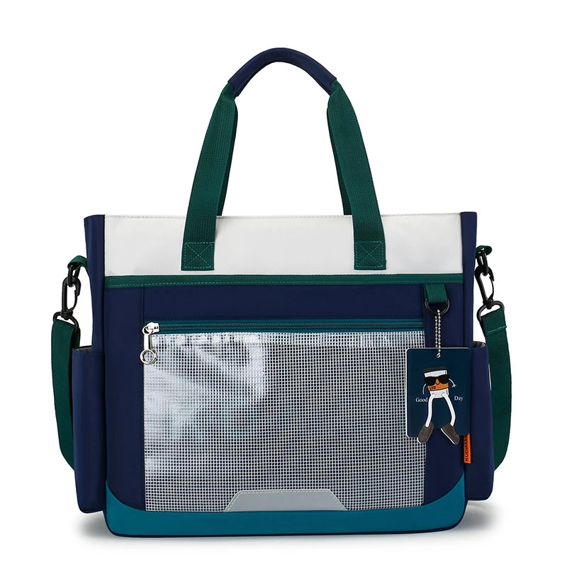 Large Capacity Waterproof Tote Bag for School & Daily Use
