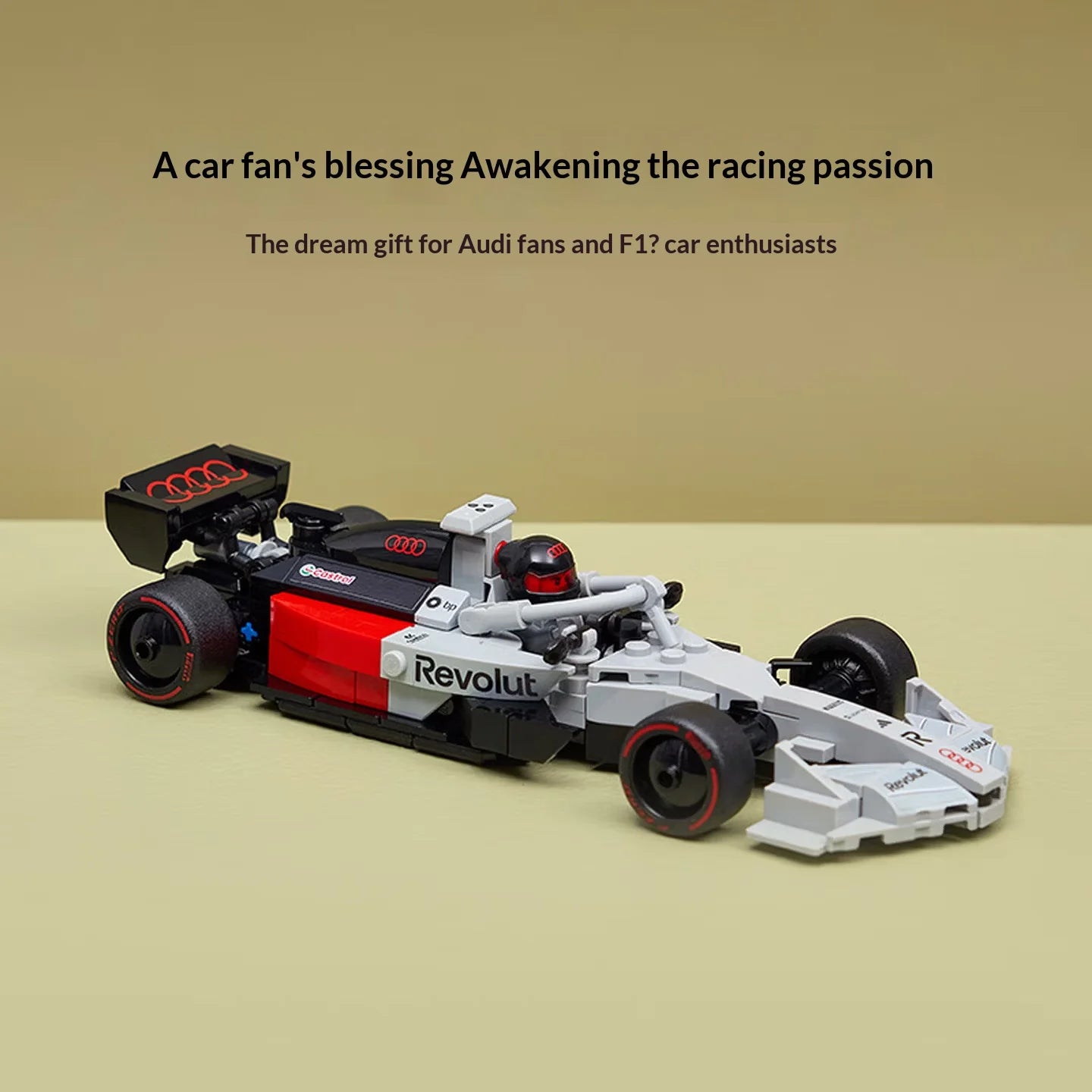 LEGO Speed Champions 77259 Audi Revolut F1 Race Car Building Set