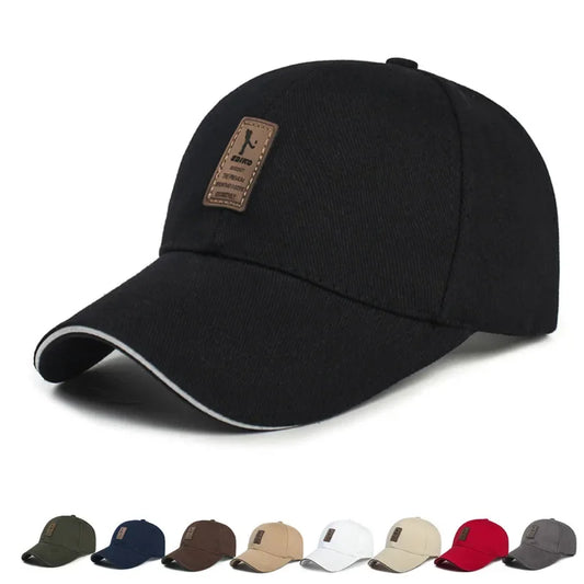 Structured Baseball Cap – Adjustable Snapback Sun Hat