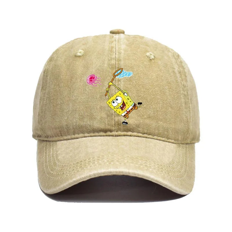 SpongeBob & Patrick Baseball Cap – Unisex Cartoon Hat