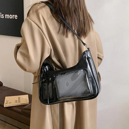 Ita Bag Transparent Window Crossbody Shoulder Bag Y2K Harajuku Style