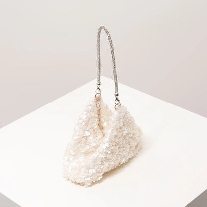 Sequin Mini Clutch Bag – Bridal Prom Evening Wristlet Purse