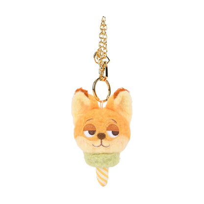 Zootopia Plush Keychain Doll – Cute Bag Charm Pendant