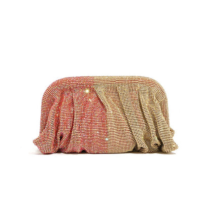 Crystal Evening Clutch Bag – Women's Diamond Party Purse