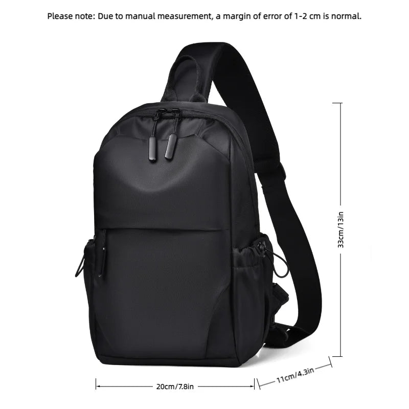 Men's Multifunctional Sling Bag for Business, Travel & Sports