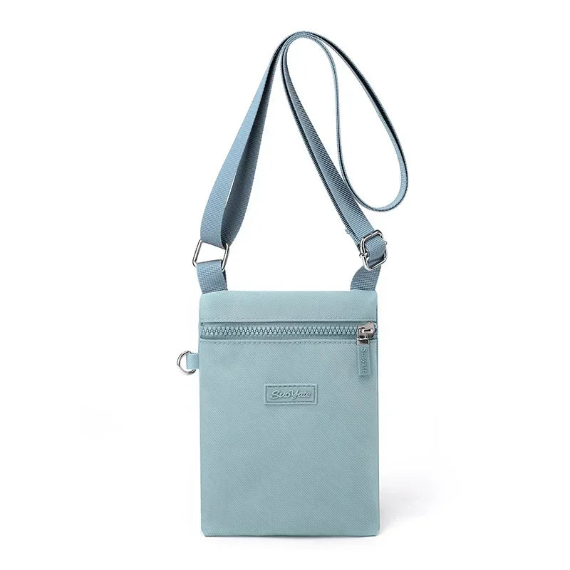 Canvas Mini Nylon Phone Zero Version Mobile Sweet Korean Bag Neck Versatile Fresh Shoulder Girl