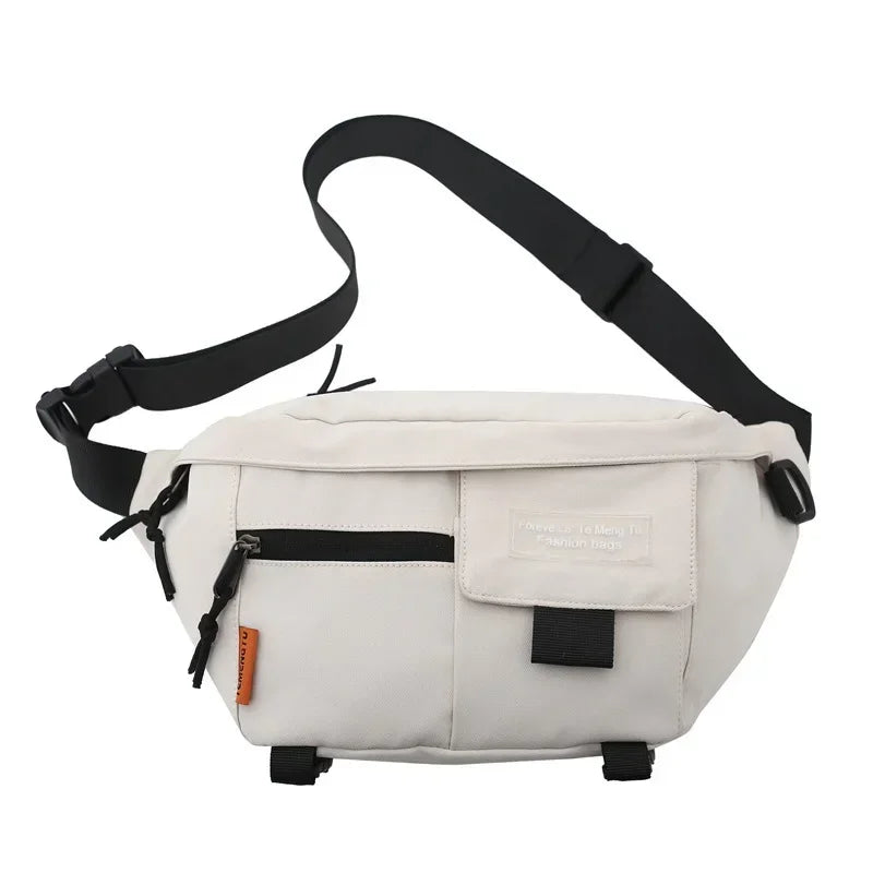 Nylon Chest Pack & Waist Bag – Unisex Outdoor Fanny Pack
