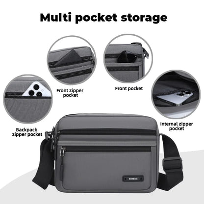 Men's Large Capacity Nylon Crossbody Shoulder Bag