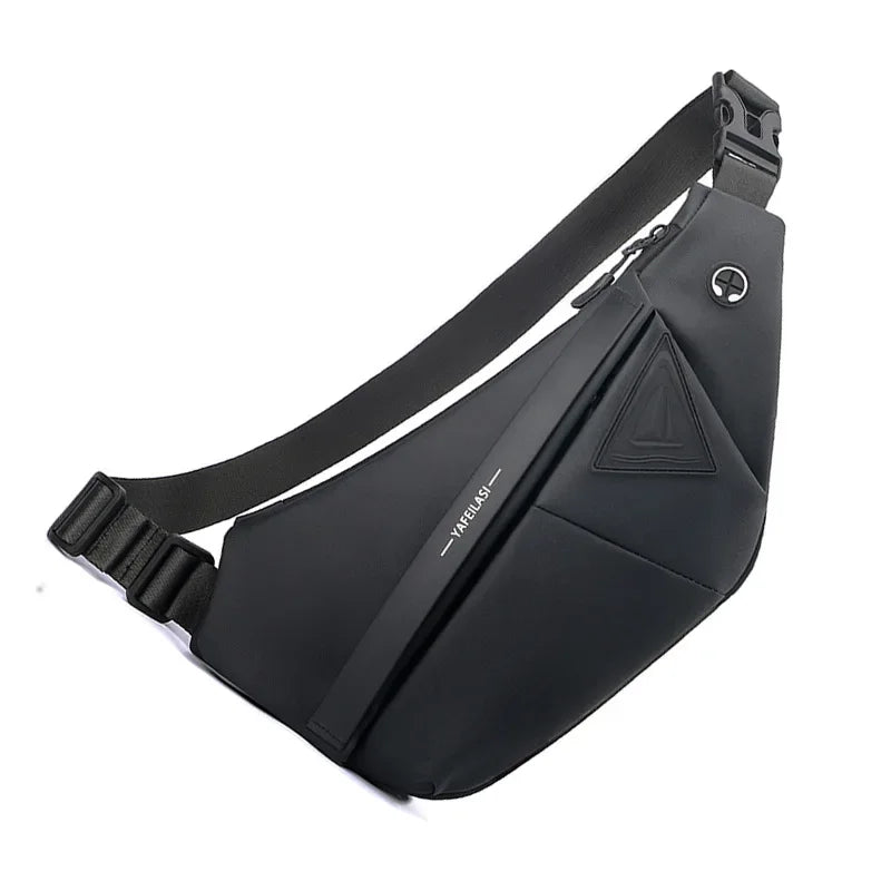 Anti-Theft Sling Bag Men Waterproof Crossbody Chest Pack