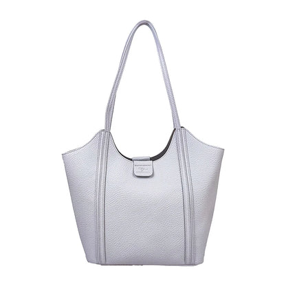 Women's Soft Leather Tote Bag – Luxury Shoulder Handbag
