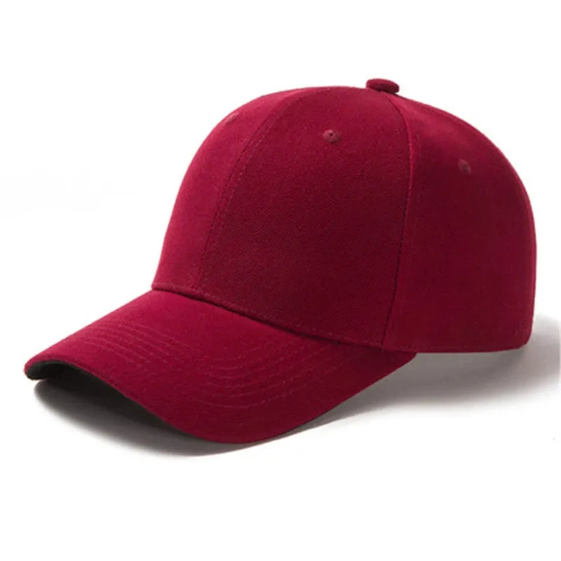 Snapback Baseball Cap – Plain Unisex Dad Hat