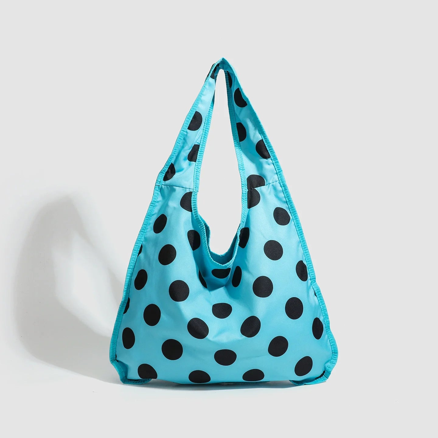 Polka Dot Large Shoulder Bag for Women – Multi-Way Carry