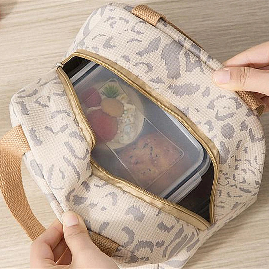 Insulated Lunch Bag – Portable 6L Bento Tote for Kids & Adults