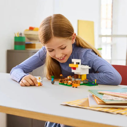 LEGO Minecraft 21585 The Chicken Farm Building Set
