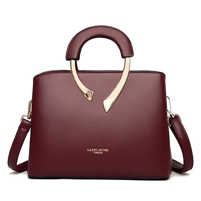 Leather Crossbody Shoulder Bag for Women – Luxury Designer Tote