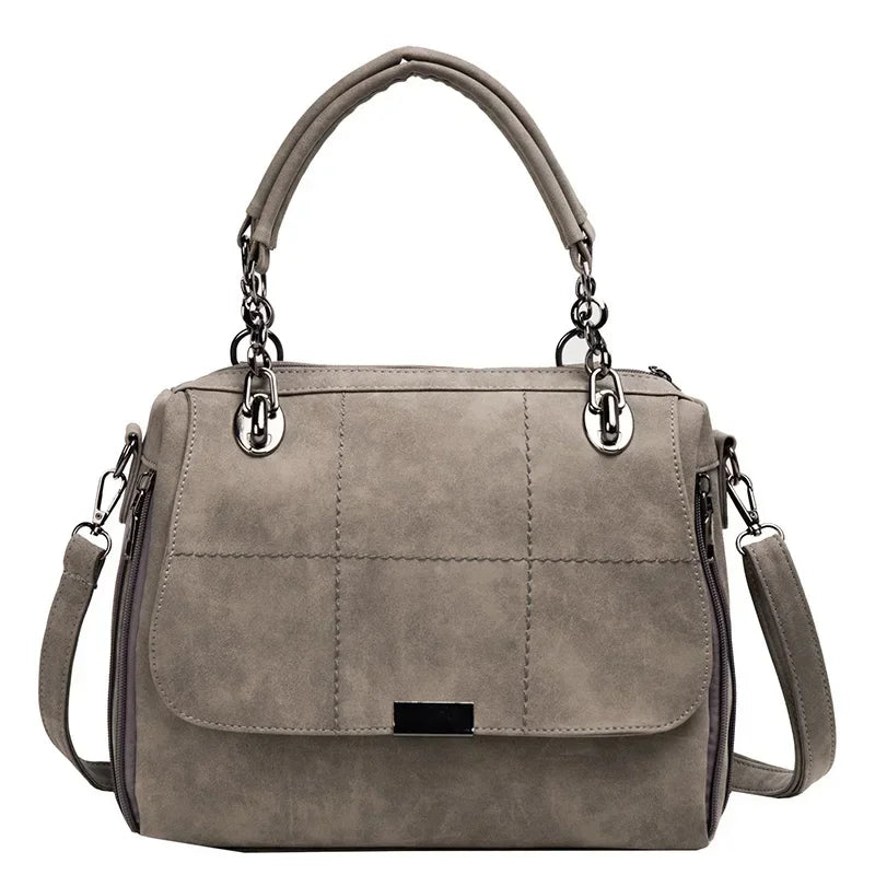 Luxury Soft Leather Crossbody Handbag for Women
