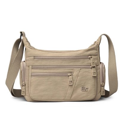 Multi-Pocket Crossbody Bag with Adjustable Strap