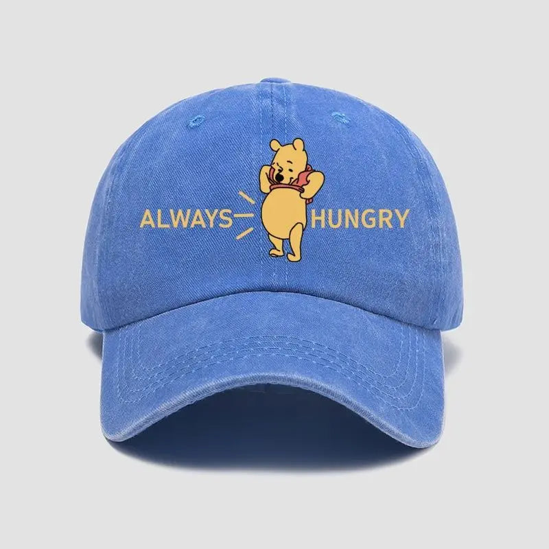 Winnie Pooh Bear Baseball Cap – Cute Anime Sun Hat