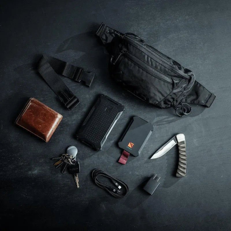 Tactical Waist Bag – Men's Crossbody Fanny Pack for Hiking & Outdoor Sports