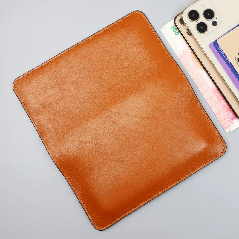 Leather Wallet Phone Case – Magnetic Clutch for iPhone & Samsung