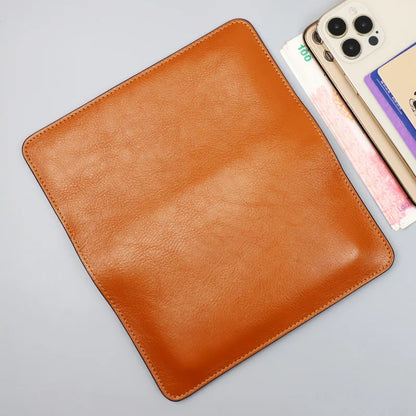 Leather Wallet Phone Case – Magnetic Clutch for iPhone & Samsung
