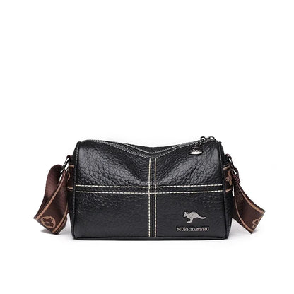 Genuine Leather Crossbody Bag for Women – Luxury Shoulder Messenger