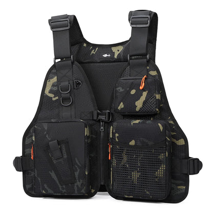 Fly Fishing Vest – Tactical Mesh Chest Rig for Men & Women