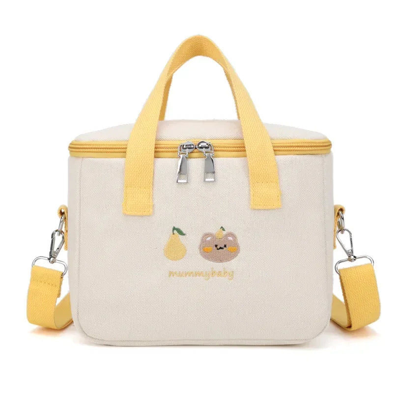 Cute Bear Insulated Lunch Bag – Kids & Family Cooler Tote