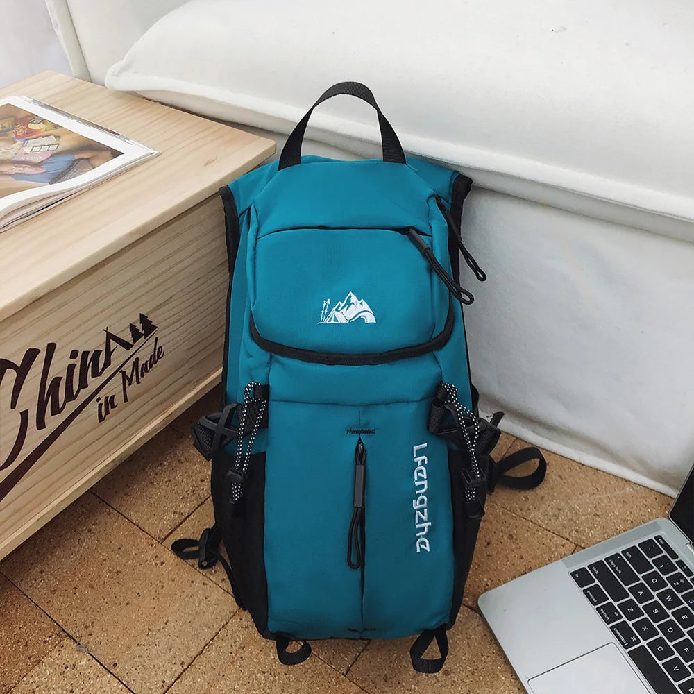 Hiking Daypack Lightweight Mini Backpack Mountain Print