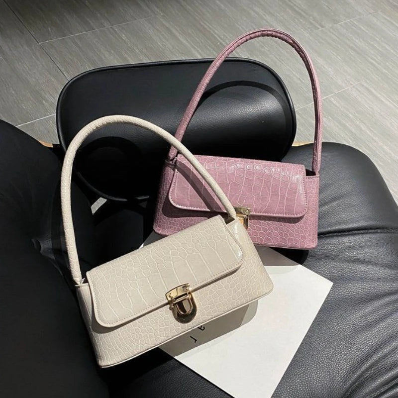 Brand Women S Underarm Shoulder Bag Solid Color Ladies Handbag Purse Luxury Design Crossbody Bags