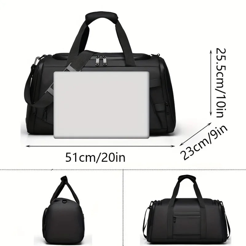 Large Capacity Gym Duffle Bag – Multifunctional Travel & Overnight Bag