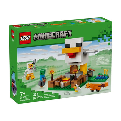 LEGO Minecraft 21585 The Chicken Farm Building Set