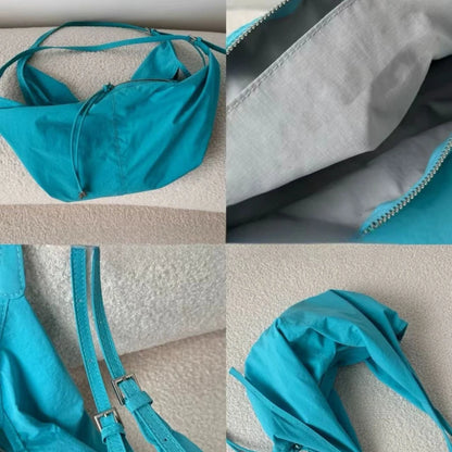 Large Capacity Nylon Dumpling Tote Bag – Casual Crossbody Shoulder Bag