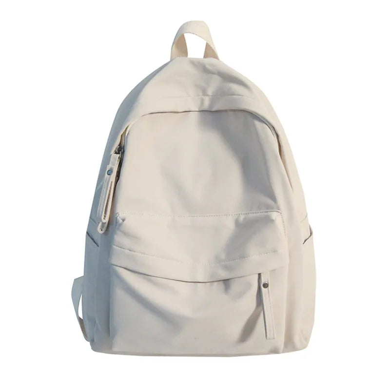Waterproof Nylon Backpack for Women – Lightweight School & Travel Bag