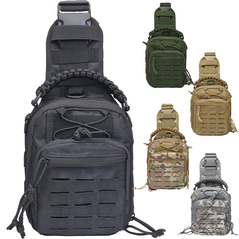 Tactical Sling Chest Bag – Outdoor Hunting Shoulder Pack