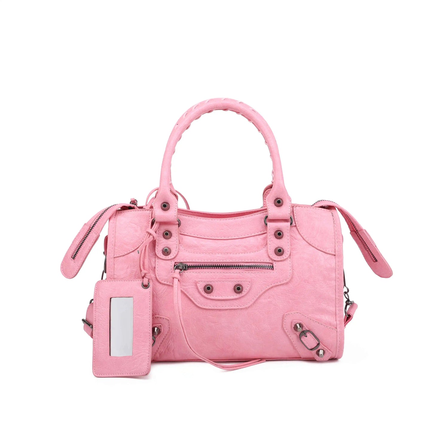 City Motorcycle Shoulder Bag Tote Women Luxury Designer Autumn Winter Handbag Crossbody Large