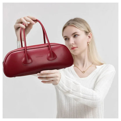 Luxury PU Leather Shoulder Bag for Women – Designer Crossbody Handbag