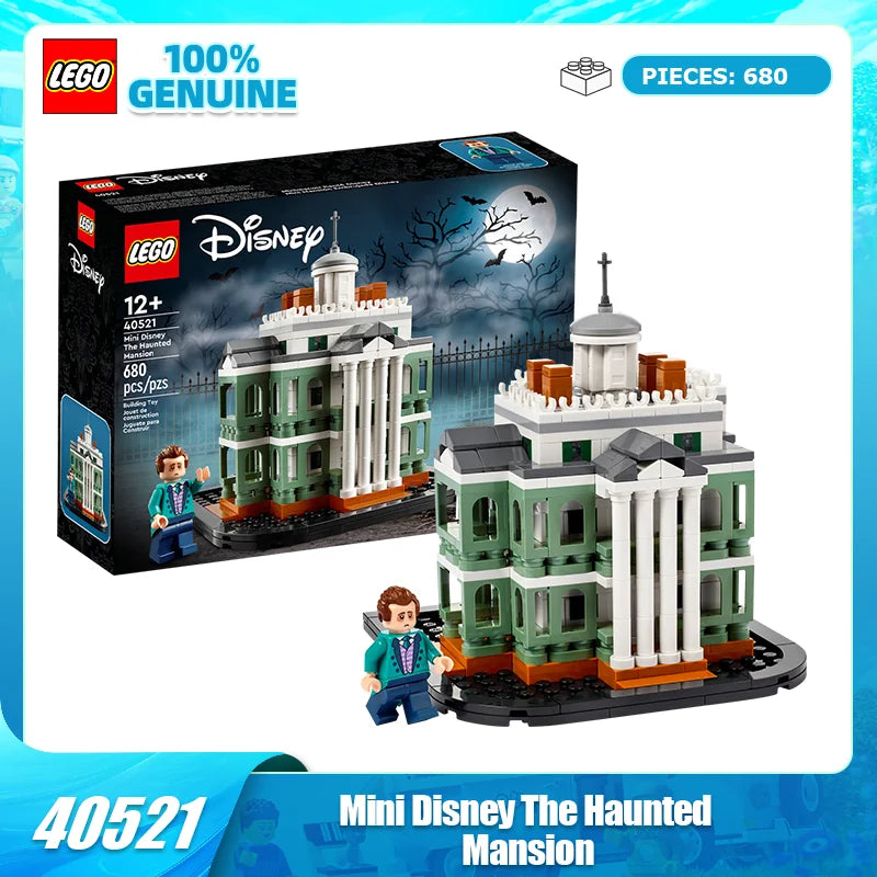 LEGO Disney 40521 Mini Haunted Mansion – Desktop Decor Building Set