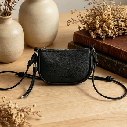 Mini Crescent Crossbody Bag – Chic Saddle Bag for Women